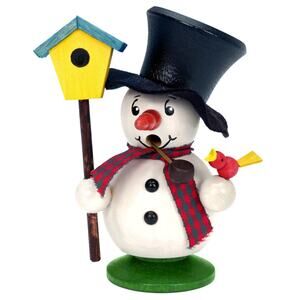 Alexander Taron Christian Ulbricht Incense Burner Snowman Birdhouse